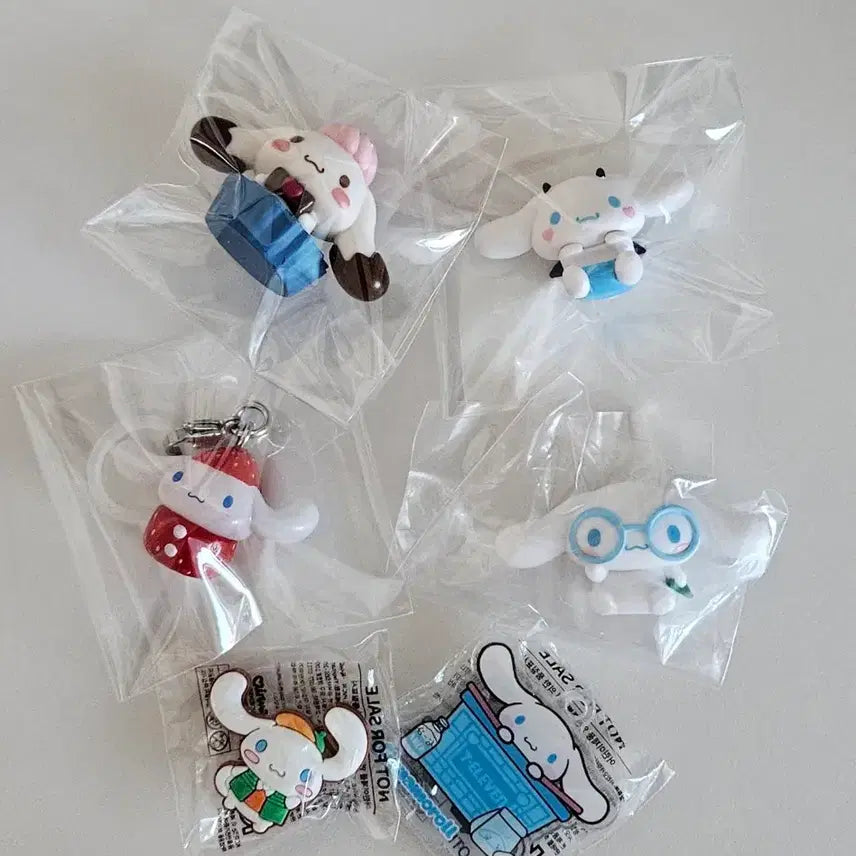[BUNJANG] Sanrio Cinnamoroll Gacha Bundle Set / 산리오 시나모롤 가챠 6종 일괄