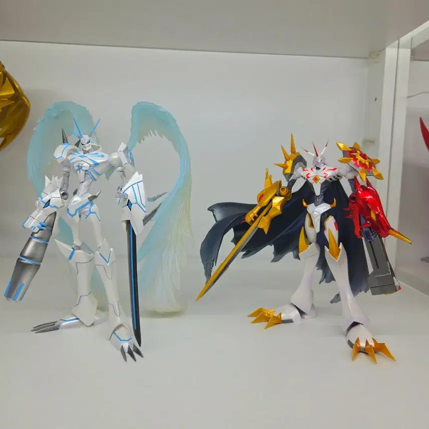 [BUNJANG] Omegamon Merciful Mode S Size Clear Figure / MY 오메가몬 머시풀모드 S사이즈 투명 피규어팝니다