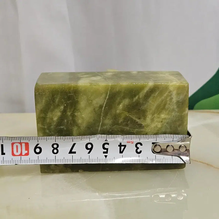 [BUNJANG] Jade Elephant Figurine 553.5g / 옥 코끼리 낙관 조각품 553.5g오늘만이가격