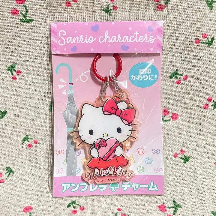 [BUNJANG] Hello Kitty To-Cham Mezushi Acrylic Charm / 헬로키티 투참 메지루시