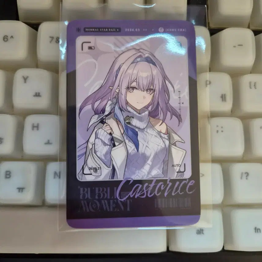 [BUNJANG] Honkai: Star Rail Castoris Photocard / 공차 붕괴 스타레일 카스토리스 포토카드