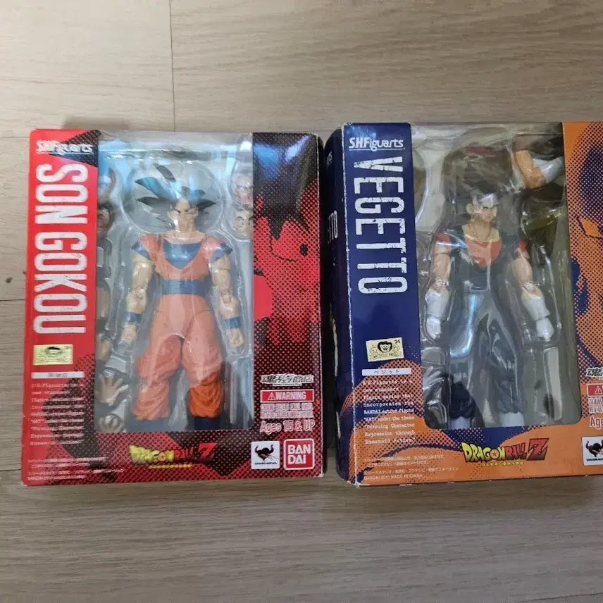 [BUNJANG] Dragon Ball SHF Vegeto, Goku (Old Edition) / shf 구판 손오공,베지트
