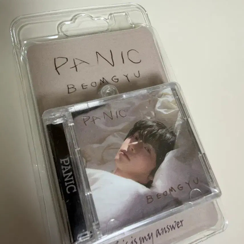 [BUNJANG] Beomgyu Panic CD Keychain / 범규 패닉 cd 키링
