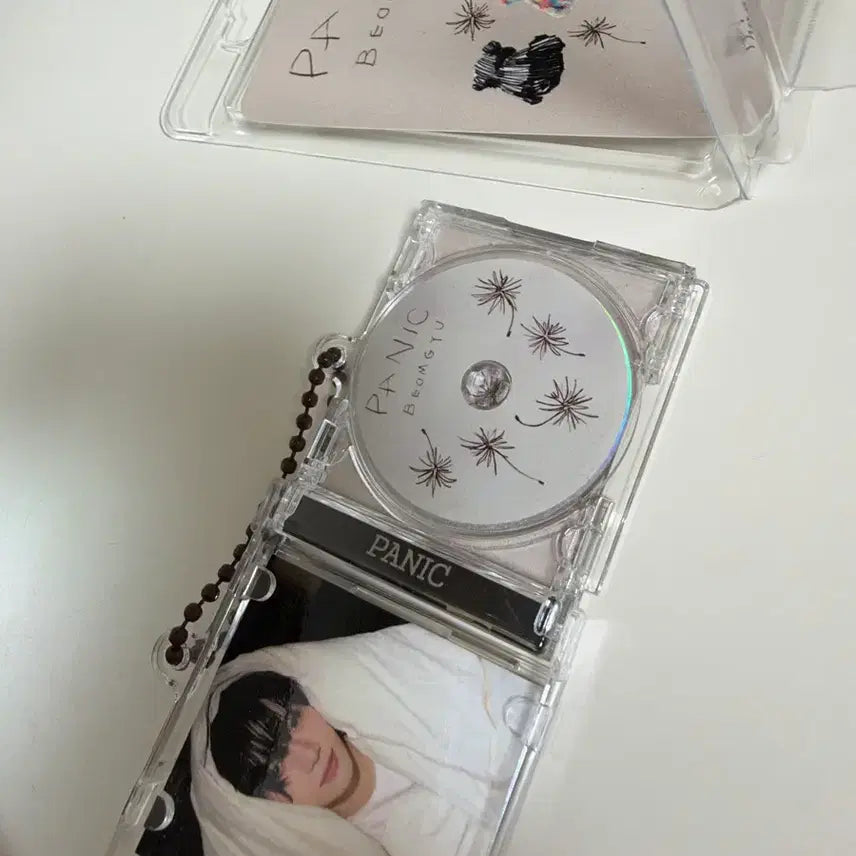 [BUNJANG] Beomgyu Panic CD Keychain / 범규 패닉 cd 키링