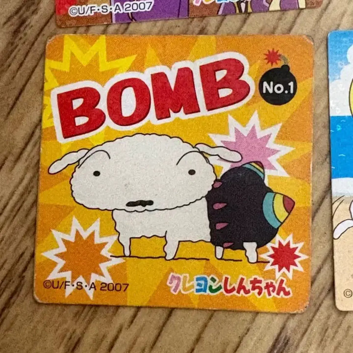 [BUNJANG] Crayon Shin-chan Okinawa Chocobi Seal 7 Types Set / 짱구 오키나와 초코비씰 7종 세트