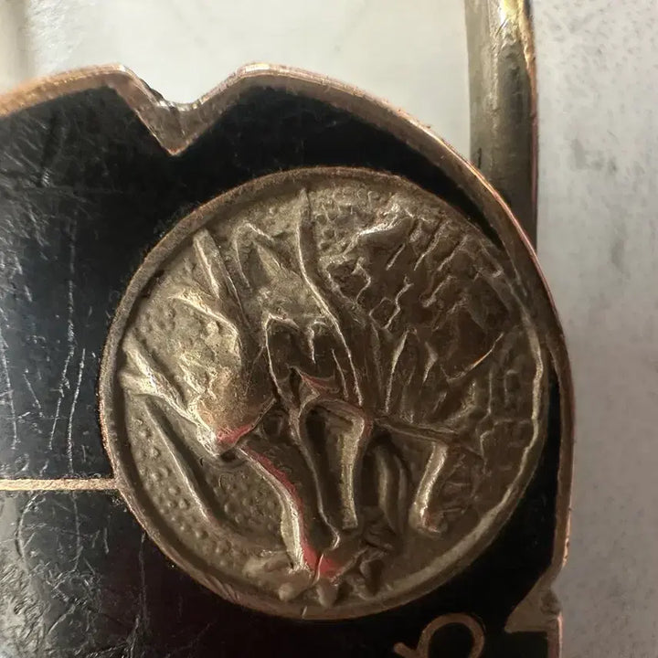 [BUNJANG] 1966 Osaka University Commemorative Belt Buckle / 1966년 일본 오사카대 60년 보관품 골동품 벨트 버클 판매합니다