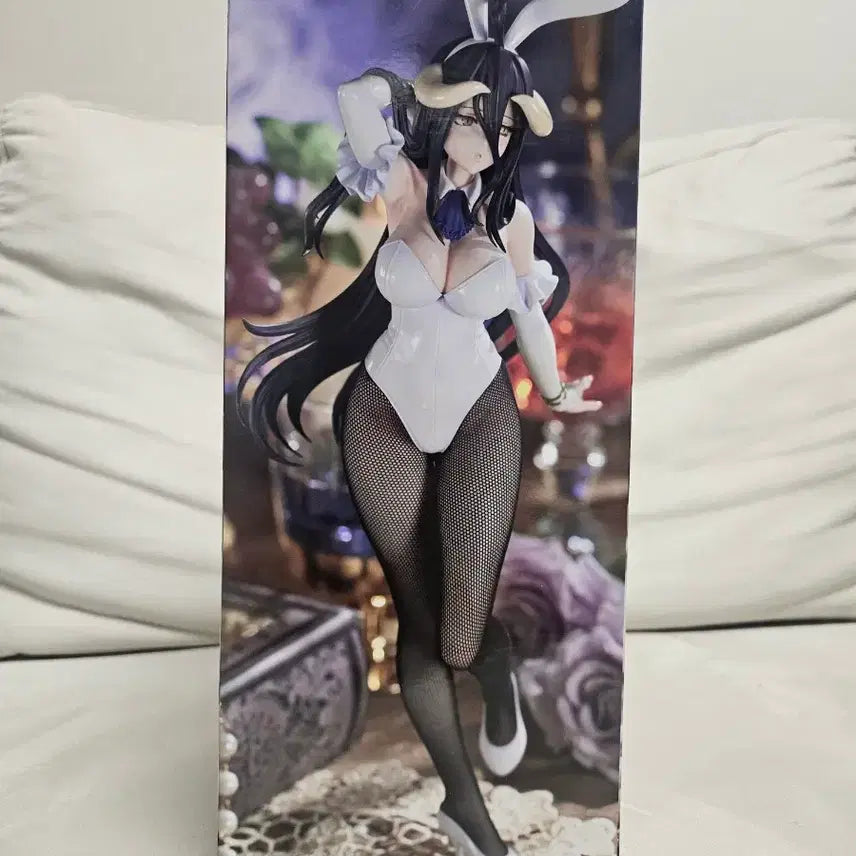 [BUNJANG] Overlord B-Style Bunny Figure Albedo (Sealed) / (미개봉)오버로드 비큐트 버니즈 피규어 알베도