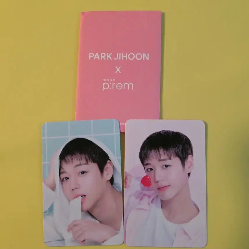 [BUNJANG] Park Ji Hoon Make P:rem Photocard / 박지훈 메이크프렘 포토카드
