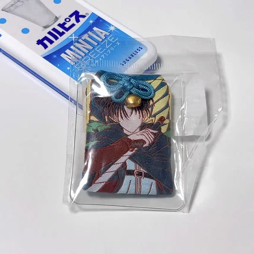 [BUNJANG] Attack on Titan Levi Ackerman Omamori Amulet Strap / 진격의거인 리바이 병장 오마모리 부적 스트랩