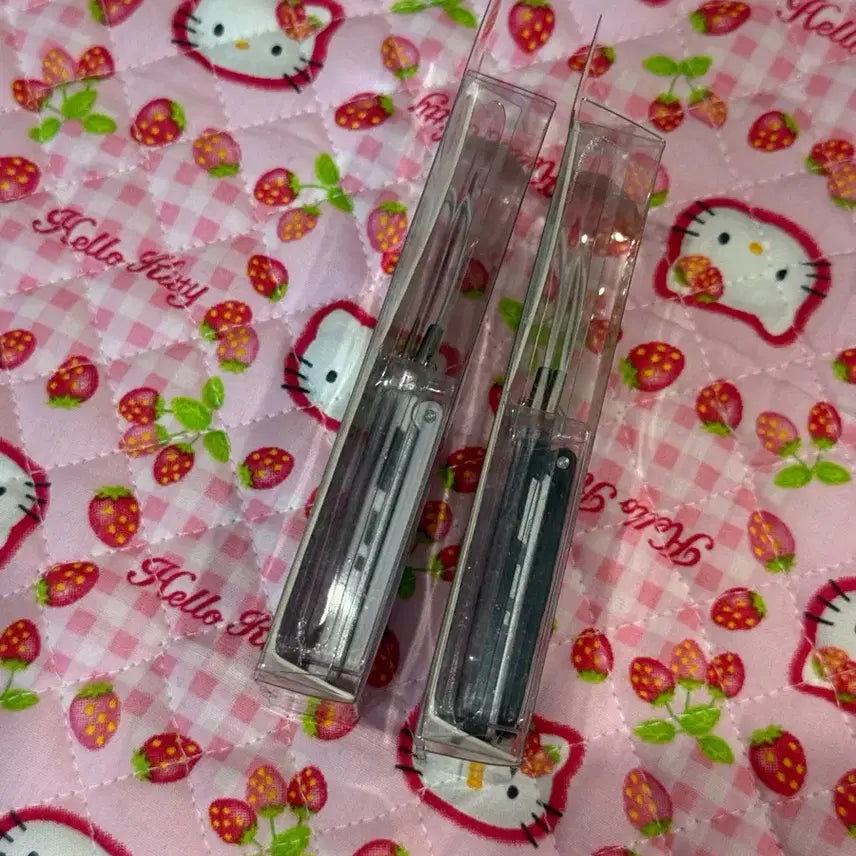 BUNJANG] Classic Angel Devil Kitty Strap Phone Cleaner / 고전 천사