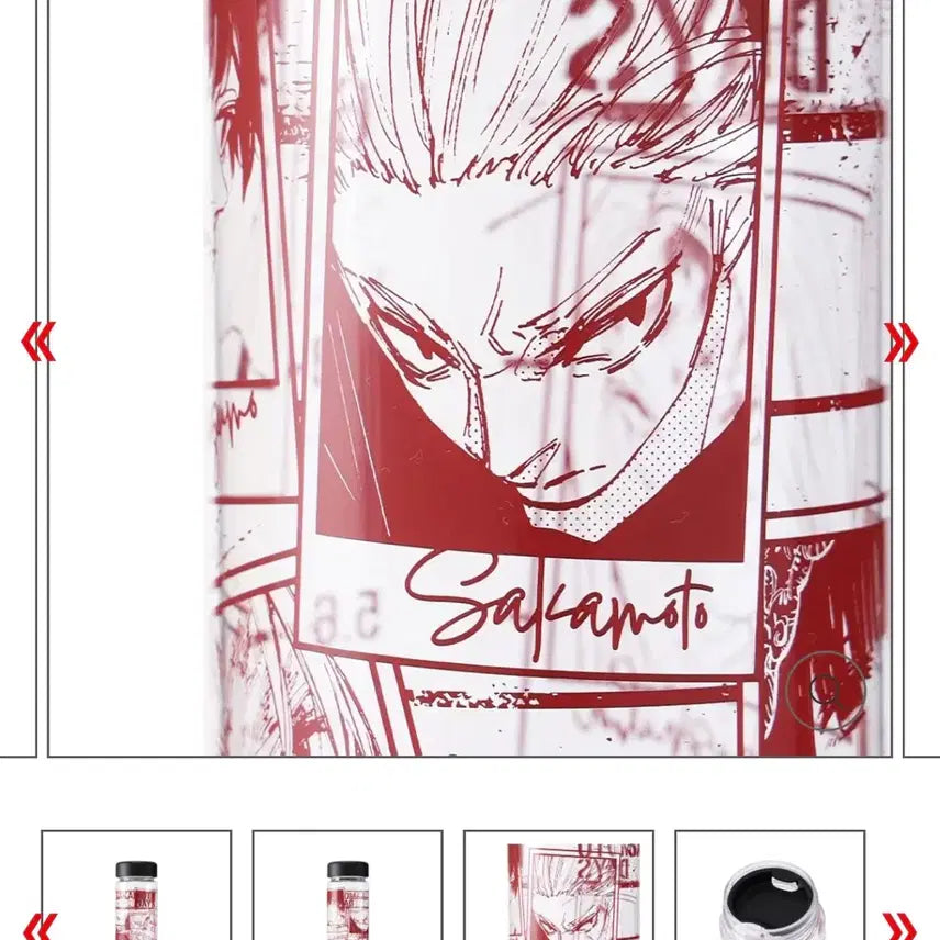 [BUNJANG] Sakamoito Days Jump Shop New Clear Bottle / 사카모토데이즈 점프샵 신상 클리어보틀 원화 휴대용 보틀 사카데이 나구모 오사라기 시시바 신 타로 오더