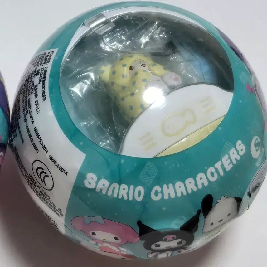 [BUNJANG] Sanrio Spaceship Gacha Dinguri Days Capsule Assembly Figure (Sealed) / [미개봉]산리오 우주선 가챠 딩구리데이즈 캡슐 조립 피규어