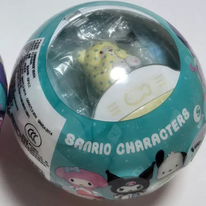 [BUNJANG] Sanrio Spaceship Gacha Dinguri Days Capsule Assembly Figure (Sealed) / [미개봉]산리오 우주선 가챠 딩구리데이즈 캡슐 조립 피규어