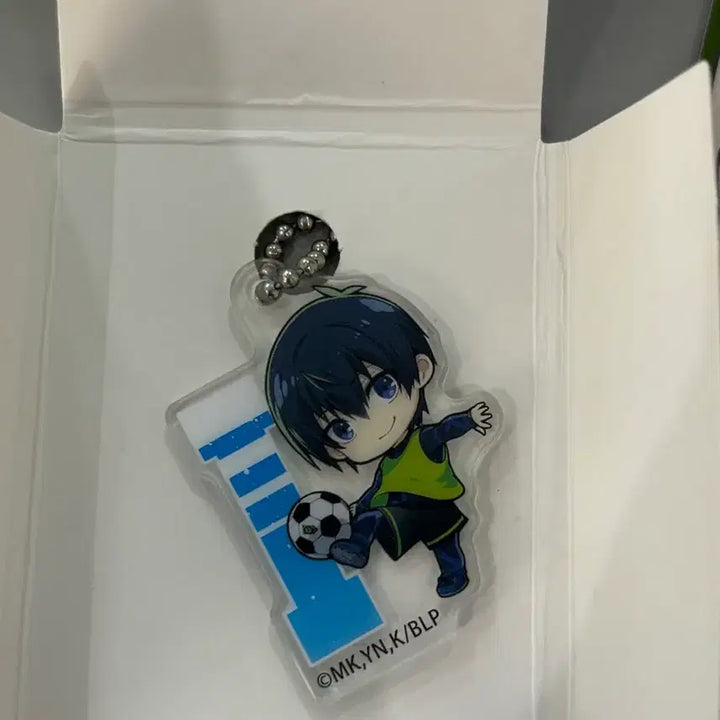 [BUNJANG] Blue Lock Isagi Goods Bundle (Gacha, Acrylic Keychain, Signed Paper Goods) - Sealed / 미개봉) 블루록 이사기 굿즈 일괄(가챠, 아크릴 키링, 싸인 지류 굿즈)