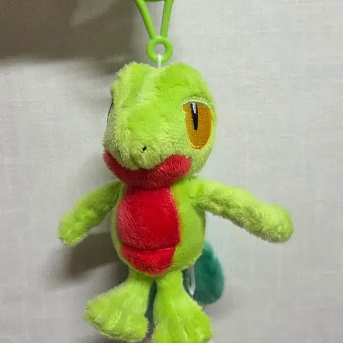 [BUNJANG] Pokemon Treecko Carabiner Mascot / 나무지기 카라비너 마스코트