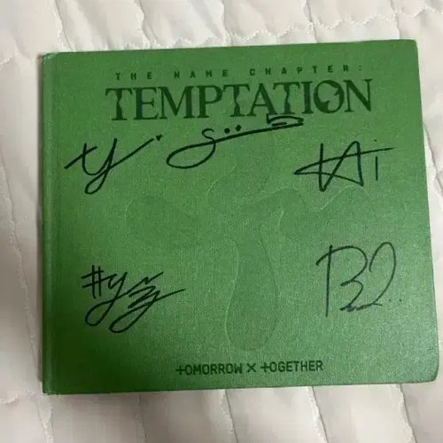 [BUNJANG] TXT Temptation Album Signed Album / 투바투 친필 싸인앨범 양도
