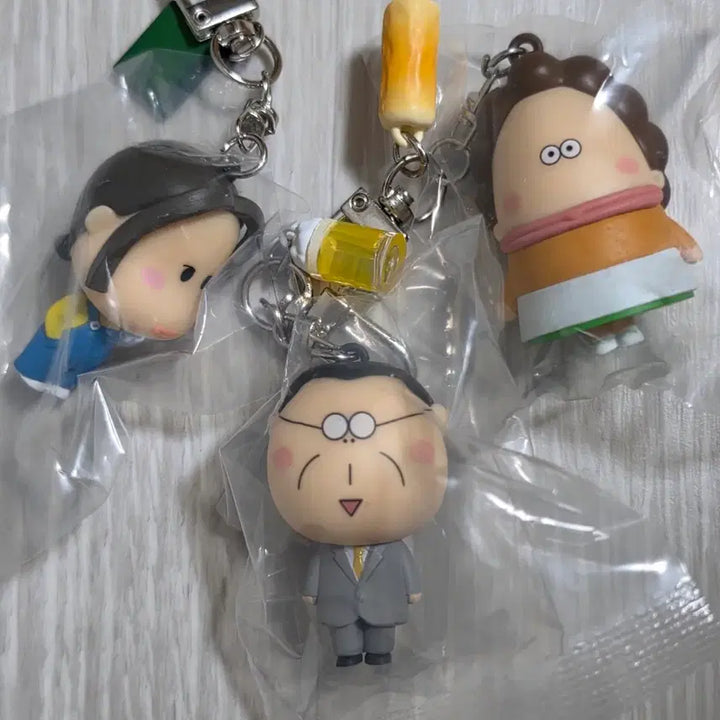 [BUNJANG] Atta Mama Random Figure Keychain Set (Mom, Dad, Seonnam) / 아따맘마 랜덤피규어 키링 엄마 아빠 선남