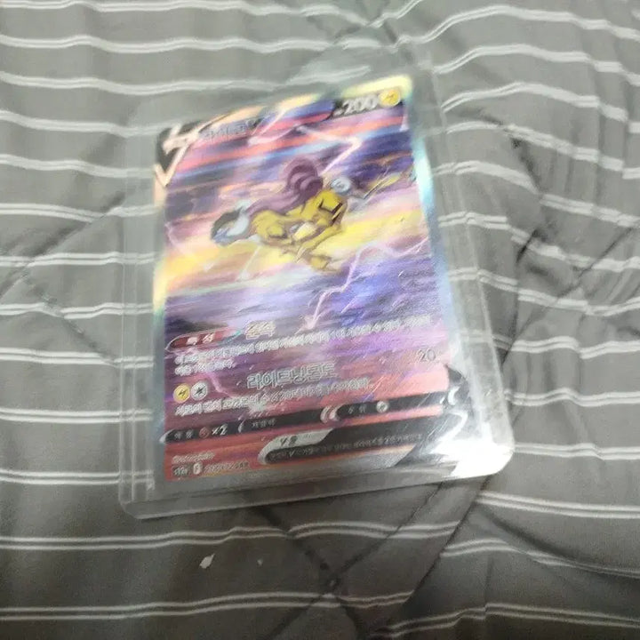[BUNJANG] Raikou Pokémon Card Special Edition / 포켓몬카드 라이코 특일