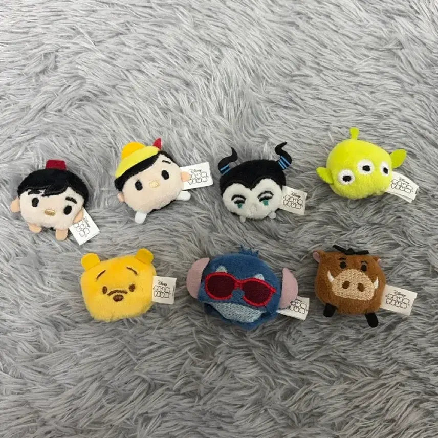 [BUNJANG] Disney Tsum Tsum Magnetic Dolls 7-Piece Bundle Set / [디즈니 정품] GS25 디즈니 썸썸 자석인형 7종 일괄 / 한정 굿즈