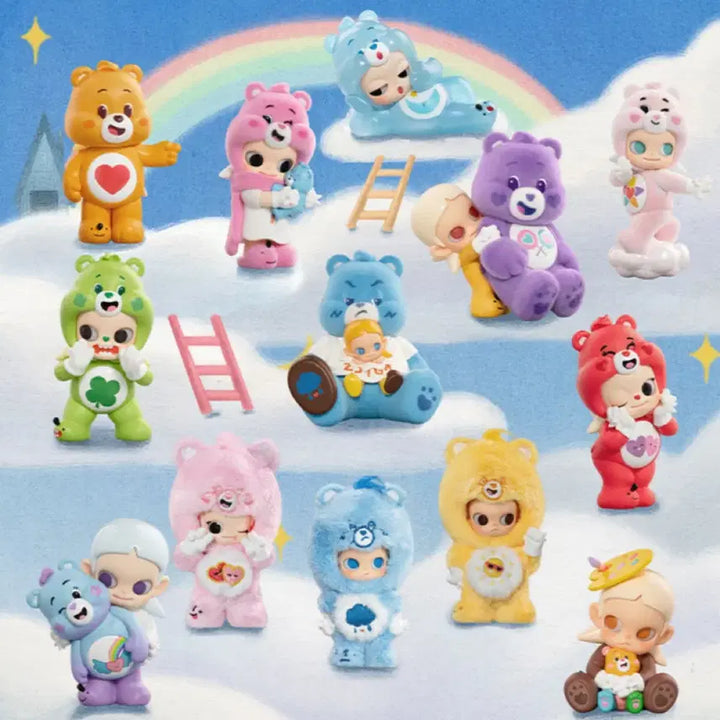 [BUNJANG] Pop Mart Care Bears Keyring / 팝마트 지거 케어베어 키링 (일괄)