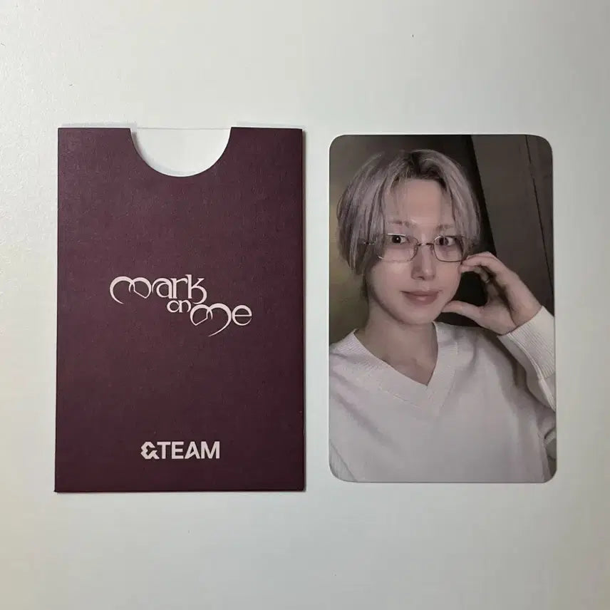 [BUNJANG] &amp;TEAM FUMA Mark On Me Studio Photocard / 앤팀 후마 마크온미 공방 포토카드