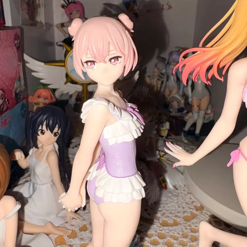 [BUNJANG] Marine, Sajuna, Gwidol Bikini Swimsuit Figure Set Bundle / 일괄, 최저가) 마린 사쥬나 그비돌 비키니 수영복 피규어 세트