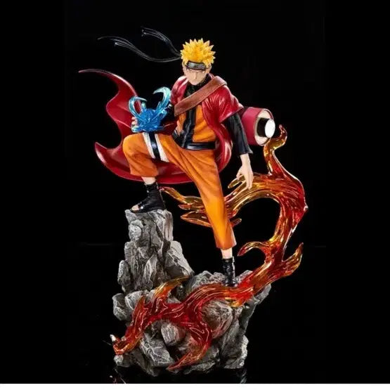 [BUNJANG] Naruto Dynamic Pose Flame Effect Figure / 나루토 피규어
