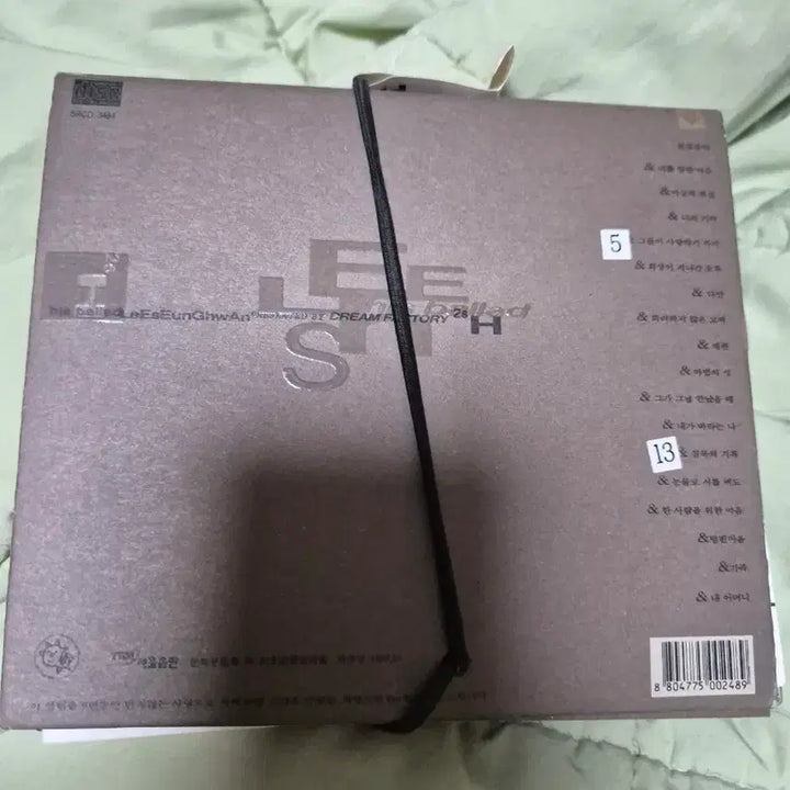 [BUNJANG] Lee Seung-hwan His Ballad Album CD / 이승홧 His ballad 음반시디 미사용품