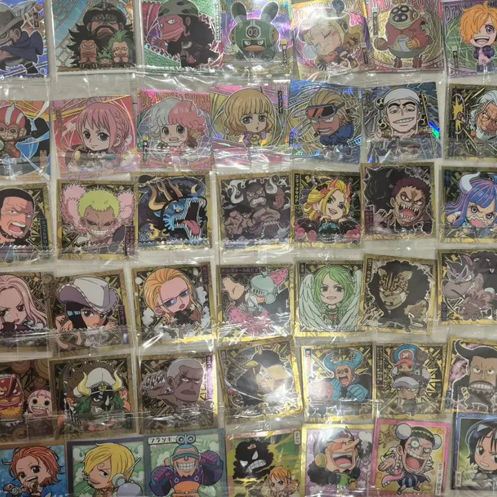 [BUNJANG] One Piece Wafer Seal Stickers Bundle Set / 원피스 웨하스씰 스티커 일괄판매