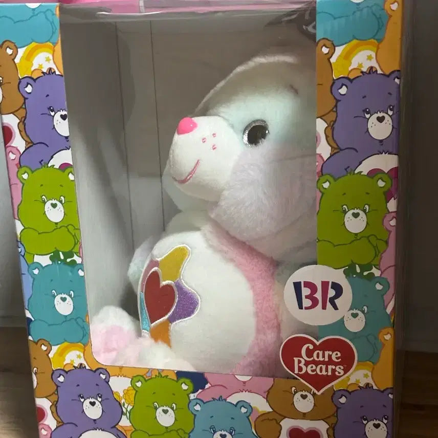 [BUNJANG] Care Bears Plush Toy (Unsealed) / 베스킨라빈스 케어베어 인형