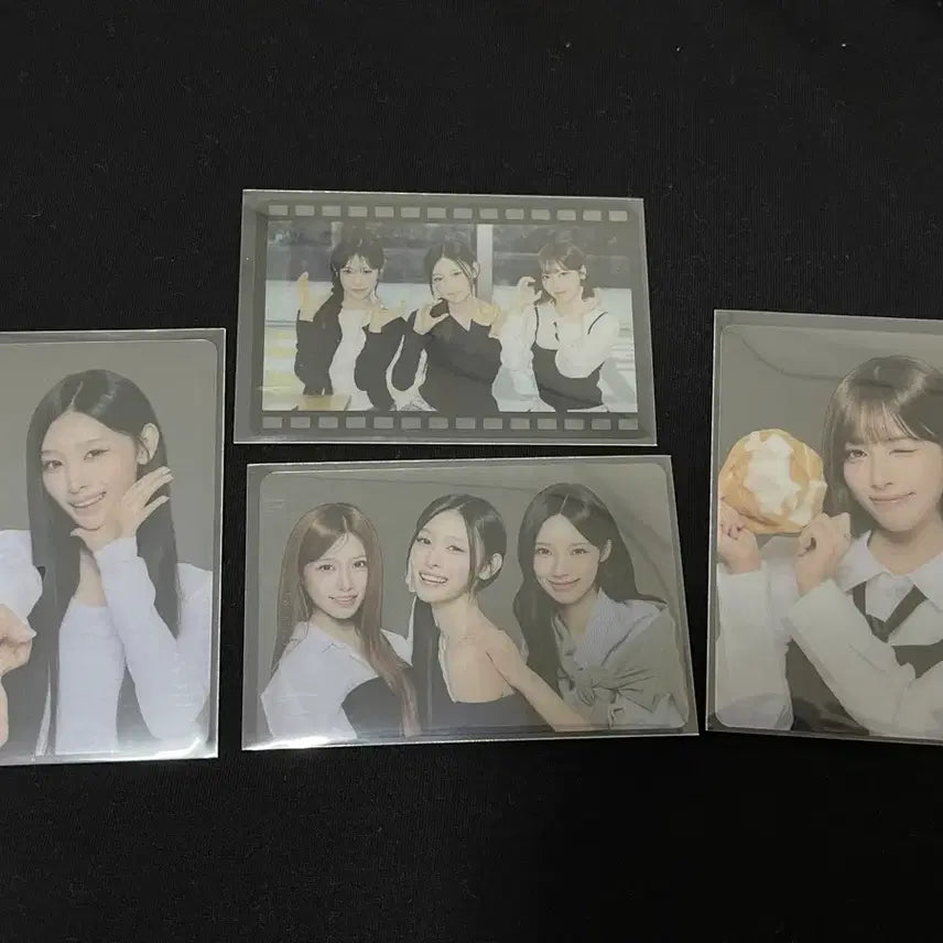 [BUNJANG] RE:SENE CU Bread Clear Photocard Bundle Set / 리센느 cu 빵 투명포카 일괄 양도합니다