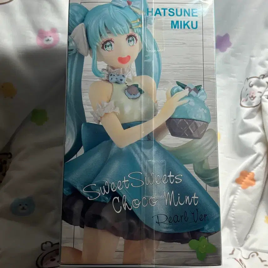 [BUNJANG] Hatsune Miku Sweet Sweets Choco Mint Pearl Ver. Figure / 미개봉) 하츠네 미쿠 Sweet Sweets 쵸코 민트 펄 피규어 초코민트 초코 민트