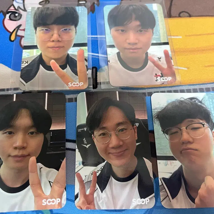 [BUNJANG] MSI Soop Signed Photocard Set &amp; Keycaps / msi soop kt 싸인 포토카드 set + 키캡