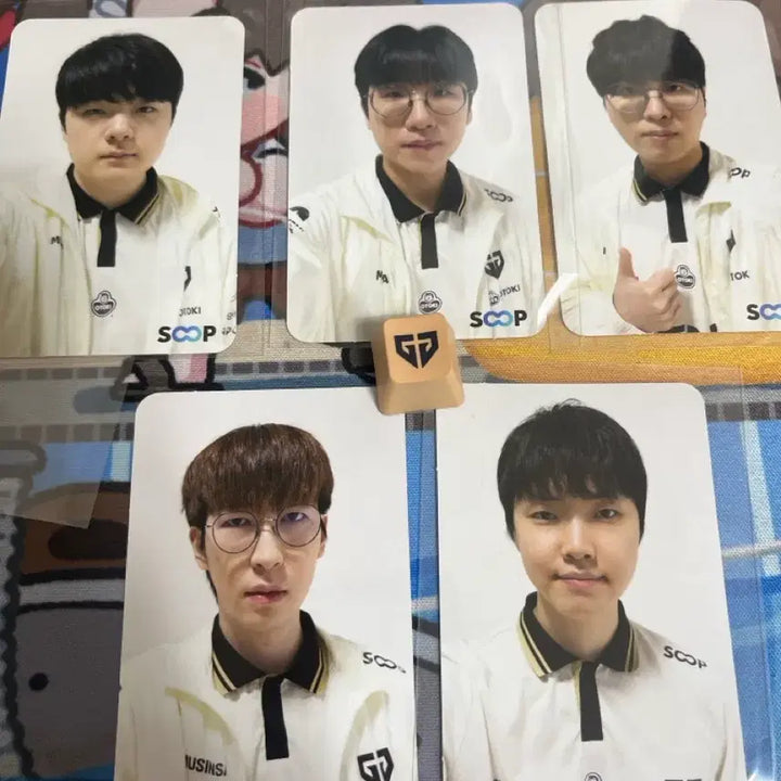 [BUNJANG] Gen Z Signed Photocard + Keycap Set / 젠지 싸인 포카 + 키캡