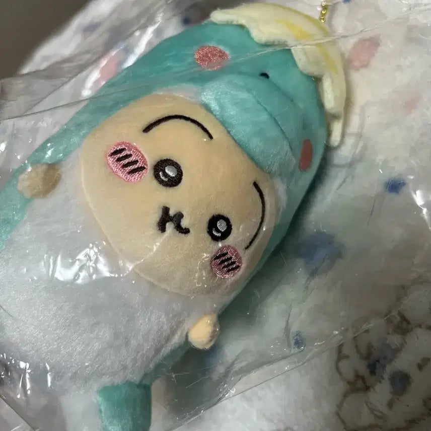 [BUNJANG] Chiikawa Usagi Dinosaur Chi-Pocket Mascot Keychain / 치이카와 우사기 공룡 치이포켓 치이포케 팝업 마스코트 키링