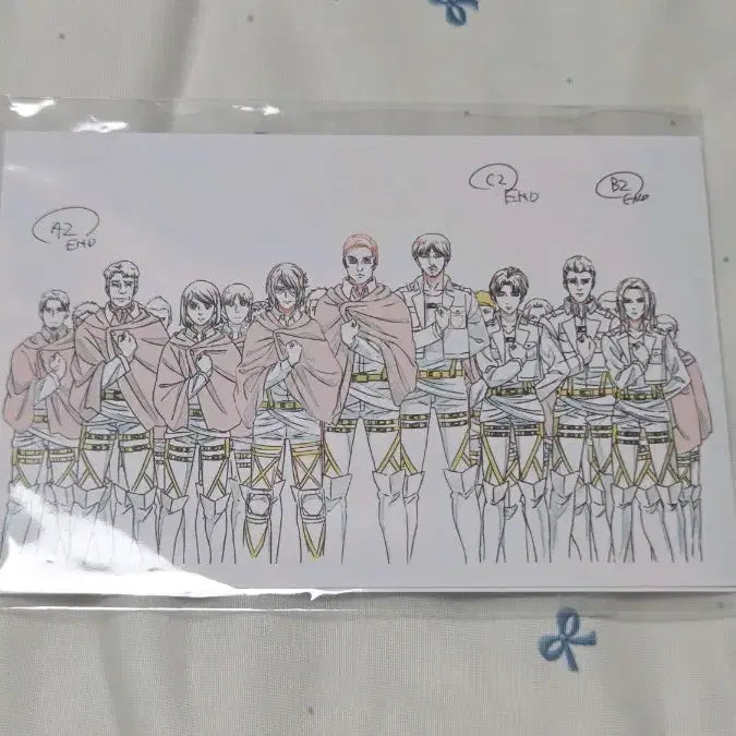 [BUNJANG] Attack on Titan Movie Postcard Set / 진격의 거인 영화 엽서 특전