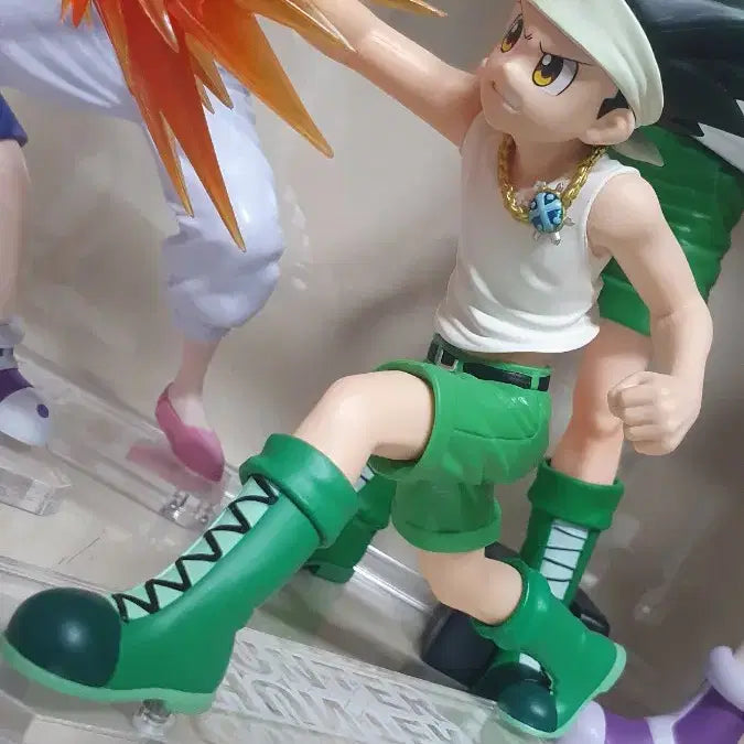 [BUNJANG] Hunter x Hunter Gon, Killua, Hisoka Figure Set (Includes Base) / 헌터x헌터 피규어 곤 키르아 히소카 세트(발판포함)