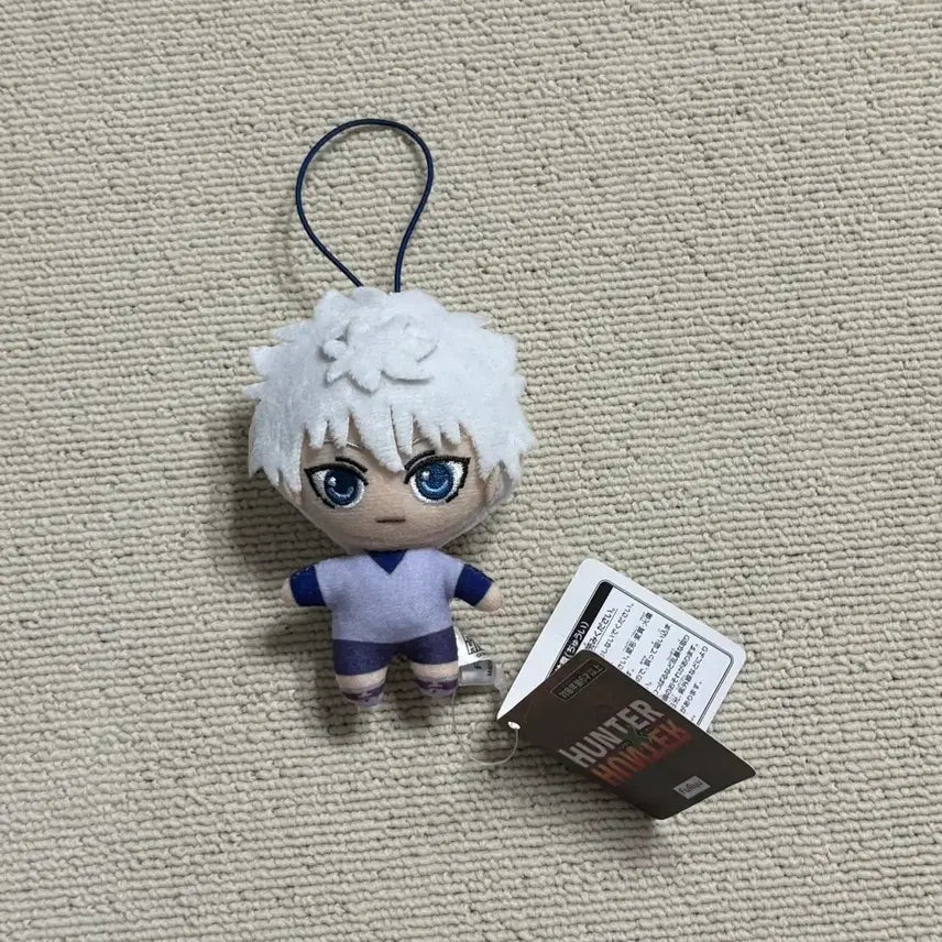 [BUNJANG] Hunter x Hunter Killua Plush Doll Mascot / 헌터x헌터 키르아 누이구루미 마스코트 인형 누이