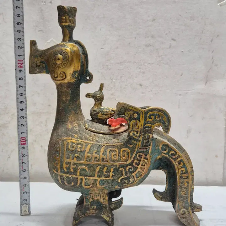 [BUNJANG] Antique Bronze Vessel (196) / [도자기공주골동품] 연대감 있어보이는 동 (196번) 인테리어소품 +++ (당)
