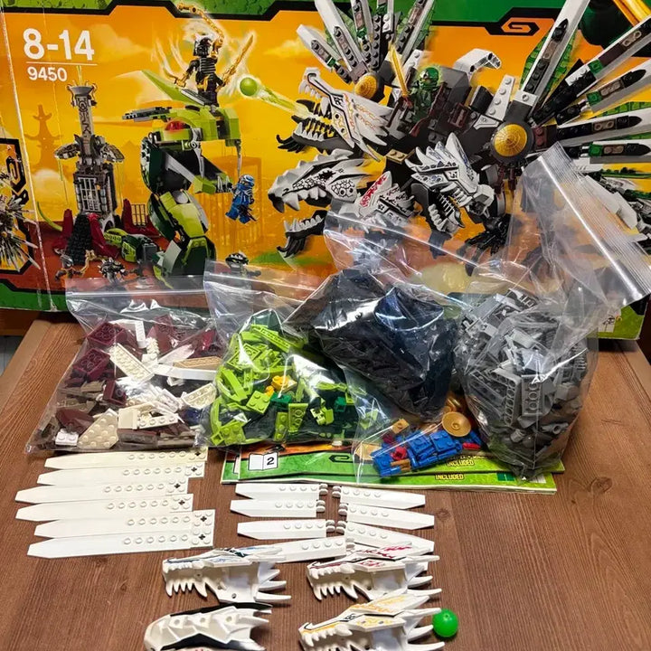 [BUNJANG] LEGO Ninjago Epic Dragon Battle 9450 Bulk Set / 레고 닌자고 에픽 드래곤 배틀 9450 벌크