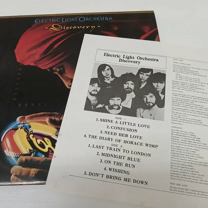 [BUNJANG] Electric Light Orchestra (ELO) Discovery Vinyl Record / Electric Light Orchestra (E,L,O) Discovery