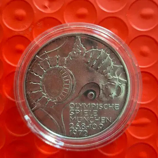 [BUNJANG] 1972 Munich Olympics Commemorative Silver Coin / 1972년 뮌헨 올림픽 기념 은화