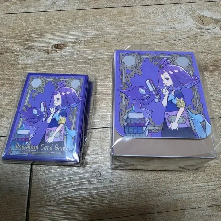 [BUNJANG] Pokemon Card Kkalkkami Protector + Deck Case / 포켓몬카드 깜까미프로텍터+덱케이스