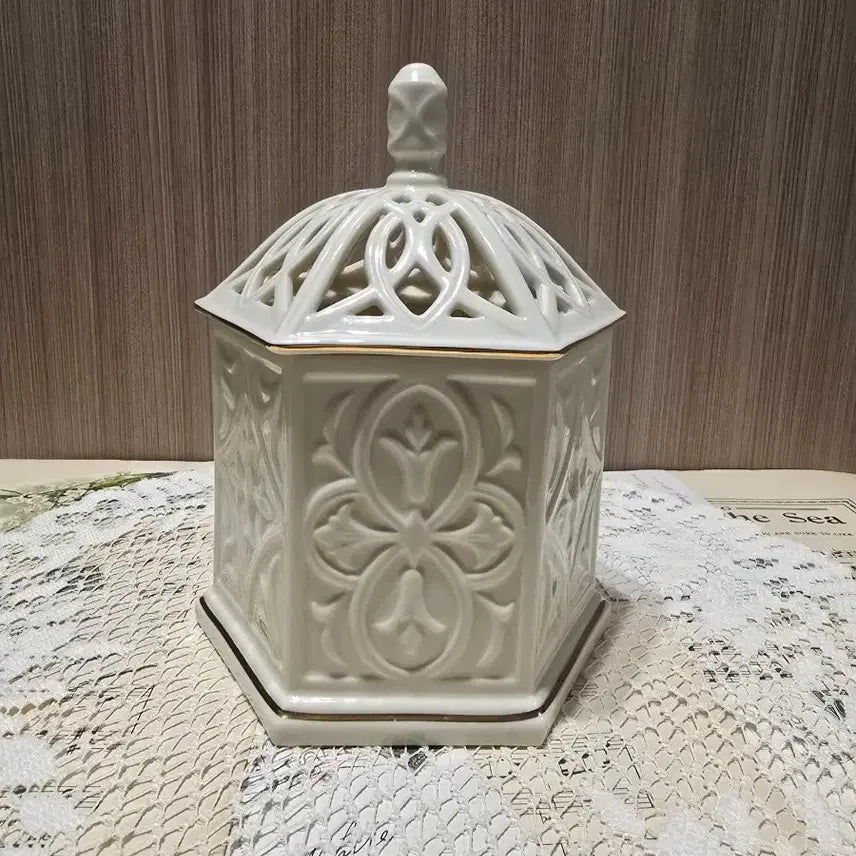 [BUNJANG] Vintage Lennox Candle Jar / 빈티지 레녹스 캔들 자