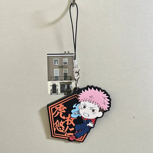 [BUNJANG] Jujutsu Kaisen Yuji Itadori Rubber Keychain / 새상품) 주술회전 이타도리유지 러버키링