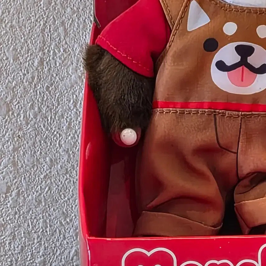 [BUNJANG] Authentic Shiba Inu Monchhichi Doll / 정품)시바견 몬치치