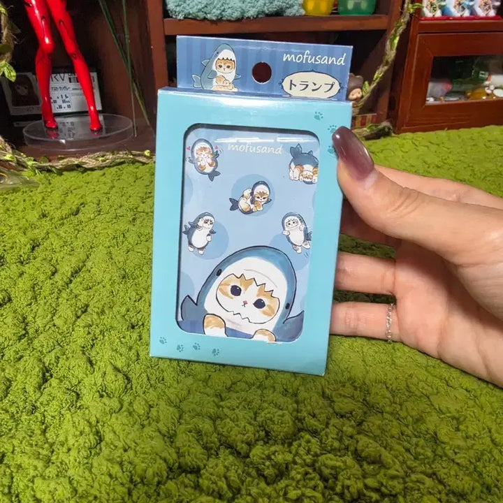 [BUNJANG] Mossand Shark Cat Trump Cards / 모스샌드 샤크 고양이 트럼프 카드