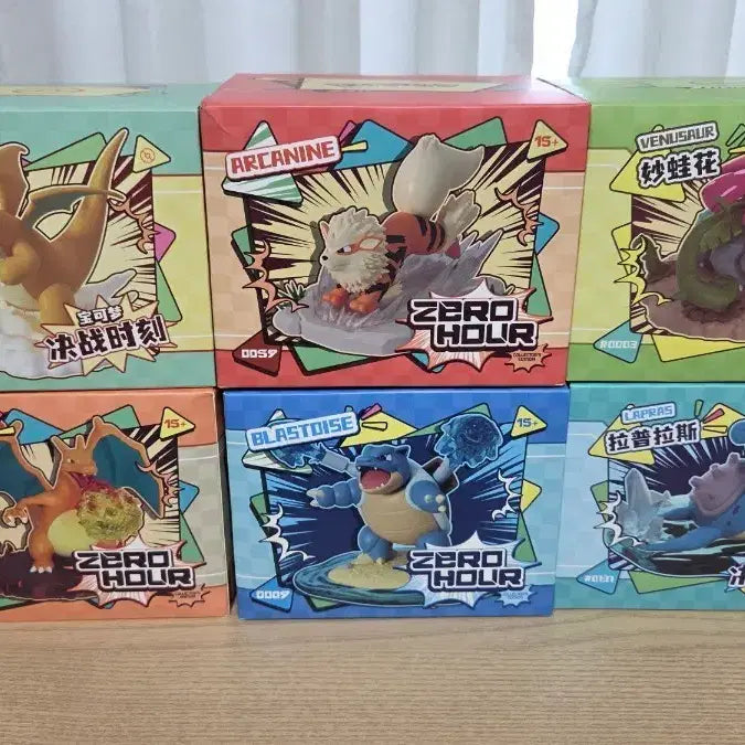 [BUNJANG] Pokemon Zero Hour Figures 6-Piece Full Set / 포켓몬 제로아워 피규어 6종 풀세트