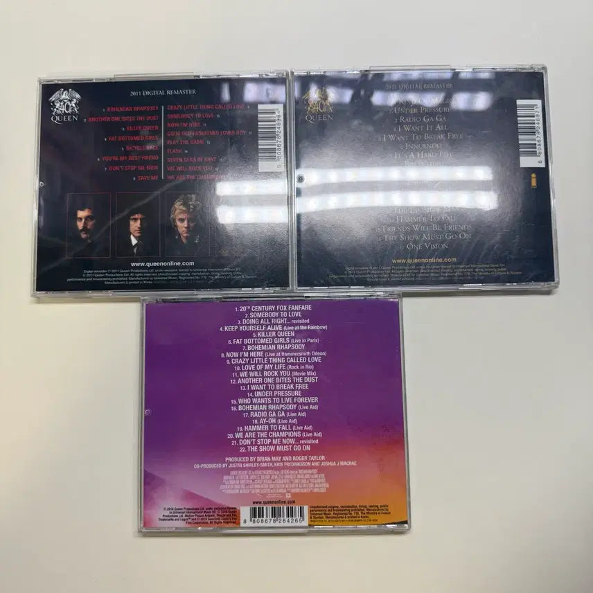 [BUNJANG] QEEUN GREATEST HITS Vol. 1 &amp; 2 Bohemian Rhapsody OST CD Bundle Set / QEEUN 퀸 그레이스트힛 GREATEST HITS1 2 보헤미안 랩소디 OST CD