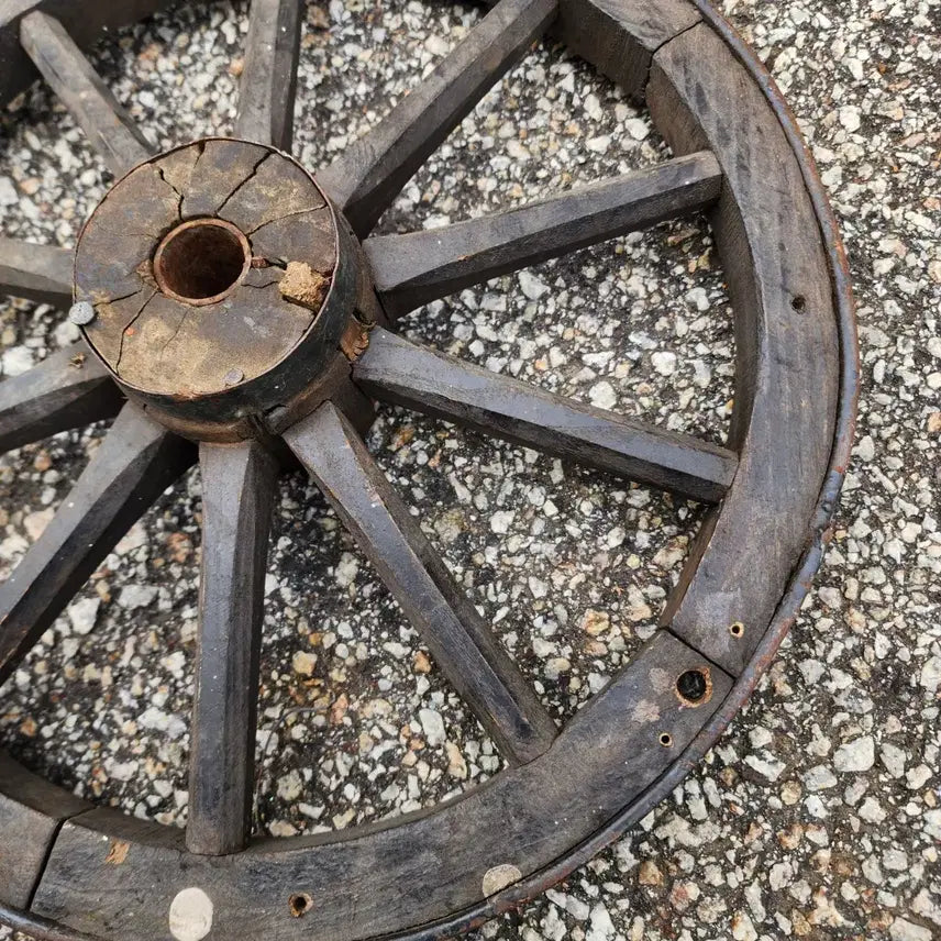 [BUNJANG] Vintage Wheel Diameter 37cm / 빈티지 바퀴 지름37cm